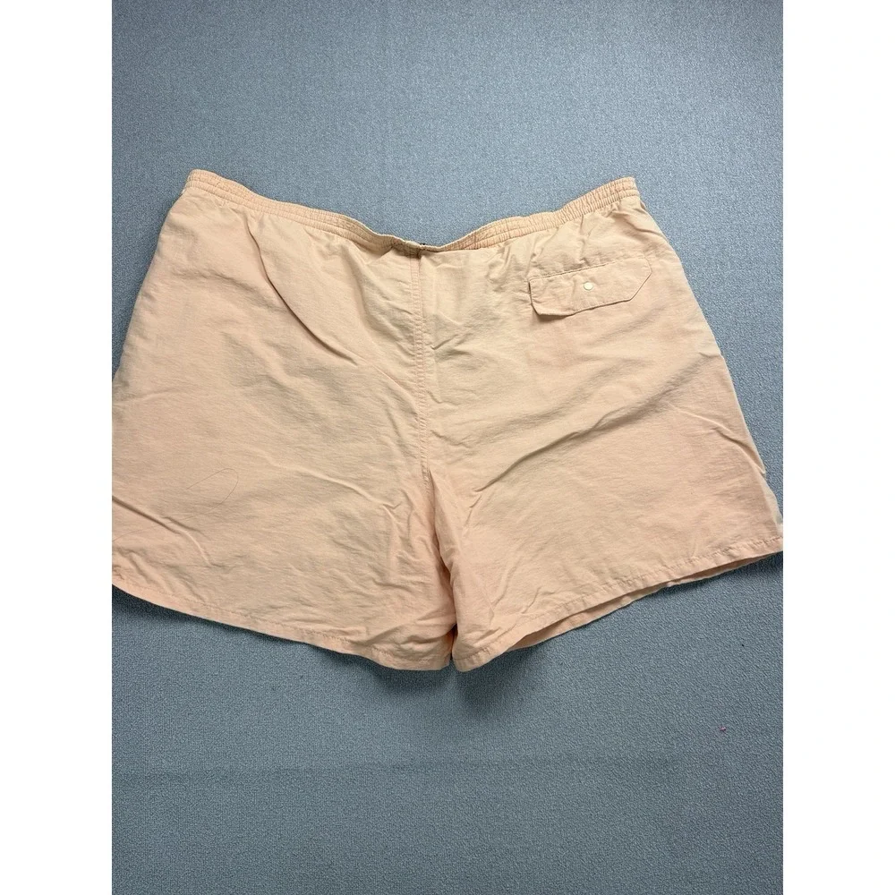 Patagonia Baggies 6 Inch Mens XL Peach Orange Outdoors Hiking Swimming Preppy